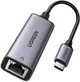 Проводной сетевой адаптер USB C - RJ45 Ethernet UGREEN Thunderbolt 3 ‎Grey (CM199) - изображение 1