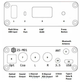 Настольный HiFi плеер Zishan USB ЦАП ES9038 LDAC блютуз Aptx Bluetooth (MD1) - изображение 4