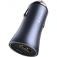 Зарядное устройство Baseus Car Charger USB+USB-C Golden Contactor Pro 40W Dark Gray (CCJD-0G) - изображение 8
