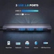 Багатопортовий адаптер концентратор UGREEN 5-in-1 USB-C Hub with 4K HDMI Space Grey (CM136) - зображення 4