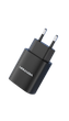 Мережевий зарядний пристрій Vention PD 20 W Type-C швидке заряджання Black (FADB0-EU) - зображення 1
