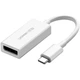 Переходник адаптер Ugreen USB-C to DisplayPort 1.5m White (MM130) - изображение 1