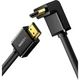 Кабель HDMI UGREEN HDMI to HDMI с прямым углом 90-Degree Angled Cable HDMI v2.0 2м Black (HD103) - изображение 1