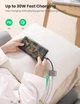 Адаптер-перехідник Ugreen 2-in-1 USB C to USB C + 3.5 mm Adapter DAC chip Silver (CM231) - зображення 4