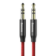 Кабель аудио Baseus Yiven M30 3.5мм - 3.5 мм 1 м Red/Black (CAM30-B91) - изображение 1