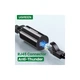 Подовжувач мережевого кабелю 1000 Мбіт/с RJ45 Ugreen Ethernet-адаптера Anti-Thunder Black (NW116) - зображення 2