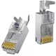 Разъем коннектор UGREEN Ethernet RJ45 Plug 8P/8C Cat.7 FTP 100 шт (NW193) - изображение 3