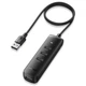USB-хаб розгалужувач Ugreen HUB USB Type A - 4x USB 3.0 Black (CM416) - зображення 1