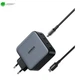 Зарядний пристрій Ugreen USB C/USB A 100W Wall Charger Grey (CD226) - зображення 1