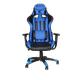 Кресло игровое геймерское на колесиках Xtrike GC-905 Blue с подушками для головы и поясницы - изображение 1