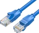 Высокоскоростной интернет кабель Vention Cat6 Ethernet сетевой шнур патч-корд 1000 Мбит/с 0.5 м Blue (IBELD) - изображение 1