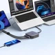 Сетевое зарядное устройство Ugreen удлинитель 200 W PPS 4 x USB Type C / 2 x USB-A Grey (CD271) - изображение 2