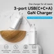 Зарядное устройство Vention Adapter USB-C GaN Fast Charging PD QC4+ 65W FED White (FEDW0-EU) - изображение 7