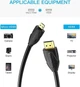 Перехідник кабель Vention Micro HDMI-HDMI 4K 60 Гц 8 Гбіт/с Dolby True Audio 1 м Black (VAA-D03) - зображення 6
