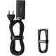 Зарядное устройство Baseus GaN3 Pro GaN 2 x USB Type C 2 x USB 100W с кабелем Black (CCGP000101) - зображення 7