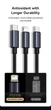 Кабель зарядный Baseus 3-in-1 MicroUSB/Lightning/Type-C Black 1.2 м (CAJY010601) - изображение 8