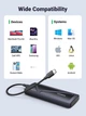 Внешний корпус UGREEN карман для жесткого диска M.2 NVMe SSD 10 Гбит/с USB 3.2 (CM578) - изображение 7