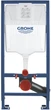 Инсталляция GROHE Rapid SL 5-в-1 36501000 с панелью смыва Arena Cosmopolitan и унитазом Euro Ceramic с сиденьем Soft Close дюропласт - изображение 3
