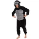 Пижама Кигуруми My Kigu Мужская Горилла Черная размер L 165-175 см (21095411) - изображение 1