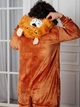 Піжама кігурумі My Kigu чоловіча Лев Коричневий розмір M 155-165 см (21027411) - зображення 5