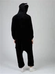 Пижама Кигуруми My Kigu мужская Кошка Спуки Черная размер XL 175-185 см (21034411) - изображение 3