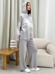 Худи оверсайз женское ARTKNIT Vibe Cotton S Серое (4823093463455) - изображение 4