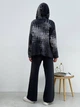 Худи оверсайз женское ARTKNIT Vibe Cotton S Графитовое (4823093463530) - изображение 2