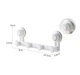 Вішалка для ванної на вакуумних присосках IwConcept RS-8 White - зображення 2