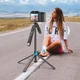 Селфі палиця, штатив для телефону, Gopro, камери 1.75М з пультом ДУ HOCO K22 Чорний - зображення 9