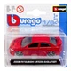 Машинка металева (колекційна) 2008 Mitsubishi Lancer Evolution, червоний Bburago 18-59000 - зображення 1