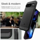 Чохол Spigen Rugged Armor до Google Pixel 9 / 9 Pro Matte Black (ACS07685) - зображення 5