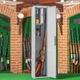 Сейф для оружия Metalzavod ШОЕ-1250 на 2 ружья до 1220 мм с отсеком для хранения патронов Серый (3-17-3010710300007) - изображение 3