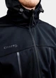 Куртка мужская зимняя с капюшоном CRAFT ADV Explore Soft Shell Jacket1910992-999000 Black L - изображение 4