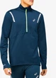 Спортивная флисовая кофта для бега мужская ASICS Lite-Show Winter 1/2 Zip Top 2011C101-400 French Blue M - изображение 1