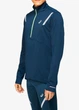Спортивная флисовая кофта для бега мужская ASICS Lite-Show Winter 1/2 Zip Top 2011C101-400 French Blue M - изображение 3