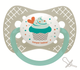Пустушка силіконова симетрична Cupcake Сіра Canpol babies 6-18 міс (5903407902319) - зображення 1