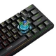 Ігрова механічна клавіатура Leaven K620 з Підсвіткою RGB Hot Swap Чорна - зображення 3