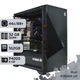 Двухпроцессорная рабочая станция PowerUp #458 Xeon E5 2699 v4 x2 / 32 GB / SSD 512GB / NVIDIA Quadro P4000 8GB для 3D моделирования видеомонтажа рендеринга для инженеров и архитекторов - изображение 2