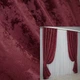 Комплект готовых штор VR-Textil Жаккард Sultan XO № 1472ш Бордовый 100х270 см 2 шт (31-028) - изображение 1