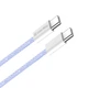 Кабель ColorWay USB Type-C + USB Type-C (M/M), 3.0 А, 1 м, Purple (CW-CBPDCC061-PU) - зображення 3