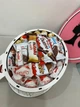 Сладкий подарочный бокс для девушки с конфетками набор в форме сердца для жены, мамы, ребенка D-1095 - изображение 2