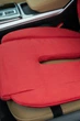 Автомобільний комплект з натуральноі алькантари Ekkoseat 3. Red. - изображение 4