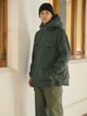 Парка Uniqlo розмір XS оливкова (467596) - зображення 3