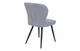 Комплект з 4-х стільців обідніх Angie, Light grey teddy Black base - изображение 6