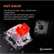 Клавиатура GamePro MK170W Hot-Swap Red Swich RGB USB UA White (MK170W) (228891) - изображение 7
