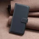 Чохол книжка для Xiaomi Redmi 10c магніт хлястик прошита Binfen plus black - зображення 2