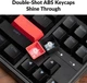 Клавіатура механічна Keychron C3 Pro 87Key, K pro Brown, USB-A, QMK, Hot-swap, EN/UKR, RGB, чорний (C3PH3_KEYCHRON) - зображення 5