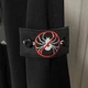Патч Стон Айленд (Stone Island) AntiRedan Glow + 2 гудзики Чорний - зображення 6