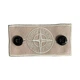 Патч Стон Айленд (Stone Island) Beige Ghost + 2 пуговицы Бежевый - изображение 1