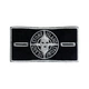 Патч Стон Айленд (Stone Island) Underground + 2 пуговицы Черный - изображение 2